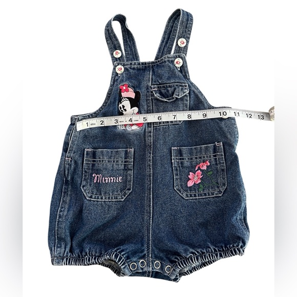 Vintage Mickey & Co Disney Blue Shortalls - Picture 7 of 9